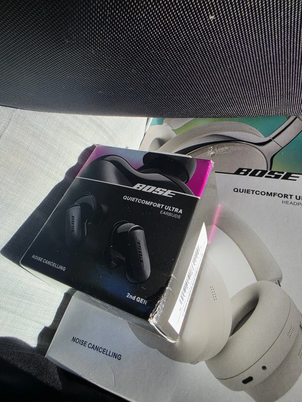 Bose QuietComfort Ultra Headphones - White. 1 Bose Quiet Comfort Headphones